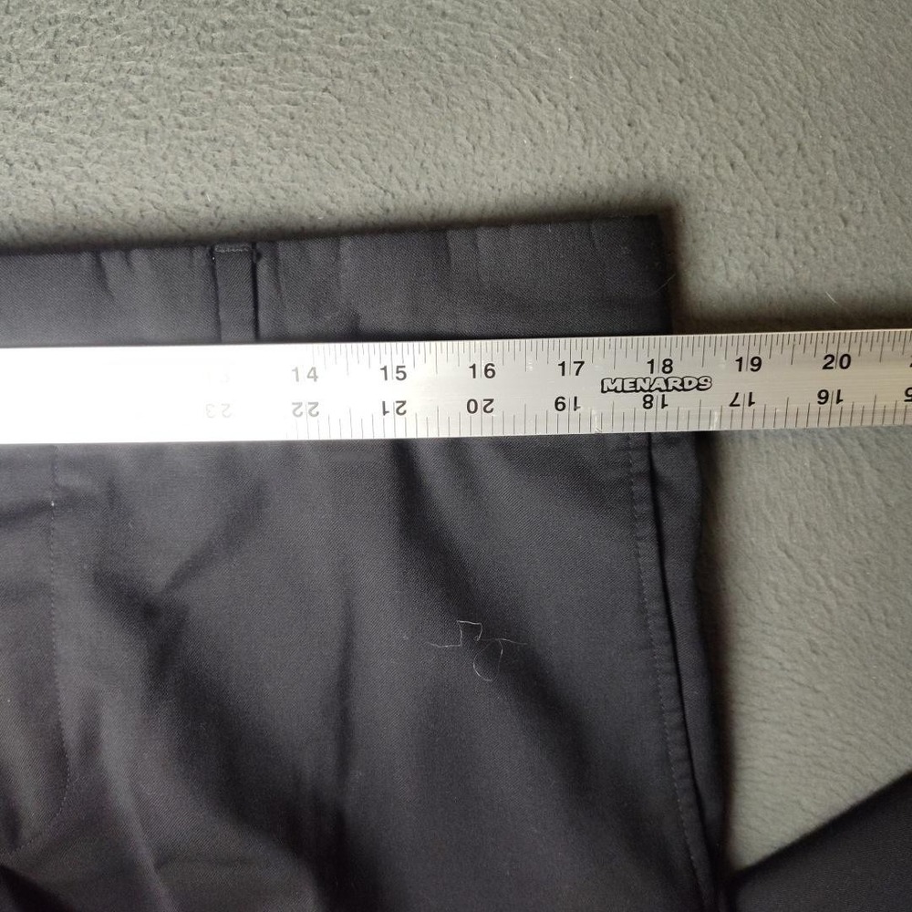 Ted Baker London Pants Mens 35x30 Black Wool Dress Trousers Jarrett Flat Front - Picture 12 of 14